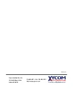 Preview for 17 page of Xycom ST1210 Hardware Manual