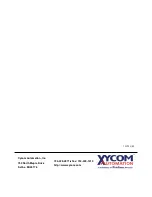 Предварительный просмотр 18 страницы Xycom VT1040 Hardware Manual