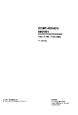 Preview for 1 page of Xycom XVME-400 Manual