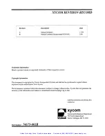 Preview for 3 page of Xycom XVME-675 Manual