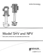 Preview for 1 page of Xylem 10SHV Installation, Operation And Maintenance Instructions