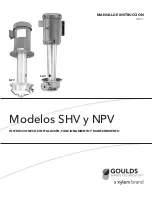 Preview for 13 page of Xylem 10SHV Installation, Operation And Maintenance Instructions