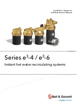 Xylem Bell & Gossett Autocirc e3-4 Series Installation, Operation And Maintenance Manual preview