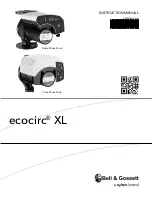 Xylem Bell & Gossett ecocirc XL Series Instruction Manual preview