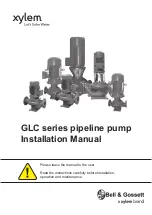 Предварительный просмотр 1 страницы Xylem Bell & Gossett GLC Series Installation Manual