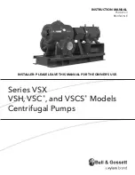 Предварительный просмотр 1 страницы Xylem Bell & Gossett VSC Series Instruction Manual