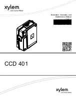 Preview for 1 page of Xylem CCD 401 Installation, Operation And Maintenance Manual