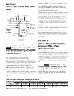 Preview for 4 page of Xylem DRAINAGE RED JACKET Series Installation, Operation And Maintenance Instructions