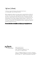 Предварительный просмотр 44 страницы Xylem e-IXP Additional Installation, Operation And Maintenance Instructions