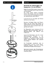 Предварительный просмотр 14 страницы Xylem ebro EBI 12 EX Series Manual