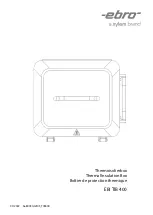 Xylem ebro EBI TIB 400 Manual preview