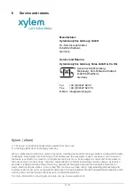 Предварительный просмотр 11 страницы Xylem FDO 925/STM Operating Manual