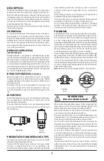 Предварительный просмотр 2 страницы Xylem FLOJET Duplex II Series Instruction Manual