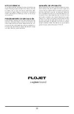 Предварительный просмотр 23 страницы Xylem FLOJET Duplex II Series Instruction Manual