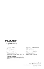 Предварительный просмотр 24 страницы Xylem FLOJET Duplex II Series Instruction Manual