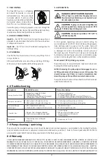 Preview for 4 page of Xylem FLOJET M50 Installation, Operation And Maintenance Manual