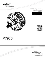 Xylem FLYFT P7900 Installation, Operation And Maintenance Manual предпросмотр