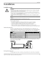 Предварительный просмотр 17 страницы Xylem Flygt 2125 Installation, Operation And Maintenance Manual