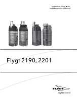 Предварительный просмотр 1 страницы Xylem Flygt 2190 Installation, Operation And Maintenance Manual