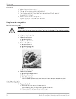 Предварительный просмотр 30 страницы Xylem Flygt 2250 Installation, Operation And Maintenance Manual