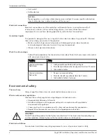 Preview for 8 page of Xylem Flygt 3060 Installation, Operation And Maintenance Manual