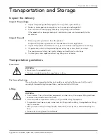 Предварительный просмотр 9 страницы Xylem Flygt 5520 Installation, Operation And Maintenance Manual