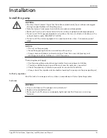 Предварительный просмотр 17 страницы Xylem Flygt 5520 Installation, Operation And Maintenance Manual