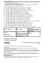 Предварительный просмотр 42 страницы Xylem FLYGT Compit 901 Series Installation, Operation And Maintenance Manual