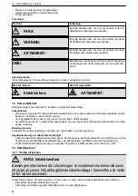 Предварительный просмотр 44 страницы Xylem FLYGT Compit 901 Series Installation, Operation And Maintenance Manual