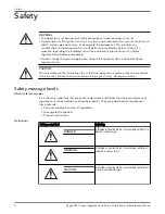 Предварительный просмотр 6 страницы Xylem Flygt ENM 10 Installation, Operation And Maintenace Manual