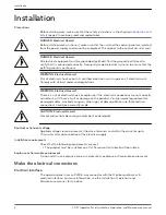 Предварительный просмотр 8 страницы Xylem FLYGT EOP1 Installation, Operation And Maintenance Manual