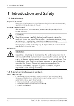 Предварительный просмотр 6 страницы Xylem Flygt FGC 400 Installation, Operation And Maintenance Manual