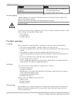 Preview for 6 page of Xylem FLYGT Flygt 2071 Installation, Operation And Maintenance Manual