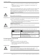 Preview for 6 page of Xylem Flygt JA 112 Installation, Operation And Maintenance Manual