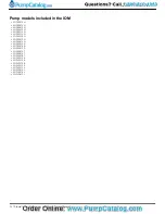 Preview for 3 page of Xylem GOULDS 2GFK2412H Installation, Operation And Maintenance Manual