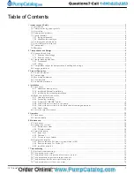 Preview for 4 page of Xylem GOULDS 2GFK2412H Installation, Operation And Maintenance Manual