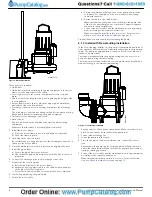 Preview for 11 page of Xylem GOULDS 2GFK2412H Installation, Operation And Maintenance Manual