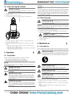 Preview for 16 page of Xylem GOULDS 2GFK2412H Installation, Operation And Maintenance Manual