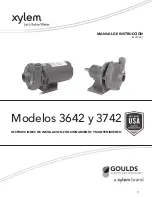 Предварительный просмотр 11 страницы Xylem Goulds 3642 Instruction Manual