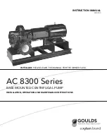 Предварительный просмотр 1 страницы Xylem GOULDS AC8743 Instruction Manual