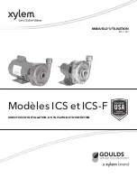 Предварительный просмотр 21 страницы Xylem GOULDS ICS Instruction Manual