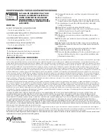 Предварительный просмотр 24 страницы Xylem Goulds J Series Instruction Manual