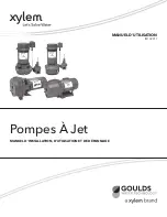 Предварительный просмотр 25 страницы Xylem Goulds J Series Instruction Manual