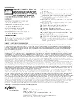 Предварительный просмотр 36 страницы Xylem Goulds J Series Instruction Manual