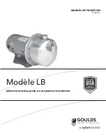 Preview for 15 page of Xylem GOULDS LB Instruction Manual