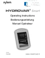 Preview for 1 page of Xylem HYDROVAR smart Operating Instructions Manual