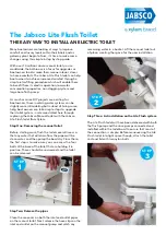 Preview for 1 page of Xylem Jabsco Lite Flush Step-By-Step Manual