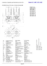 Предварительный просмотр 62 страницы Xylem LOWARA LMR 125-160 Installation, Operation And Maintenance Instructions