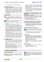 Preview for 17 page of Xylem Lowara LS Series Installation,Operation And Maintenance Instruction