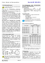 Предварительный просмотр 22 страницы Xylem Lowara MP Installation, Operation And Maintenance Instructions